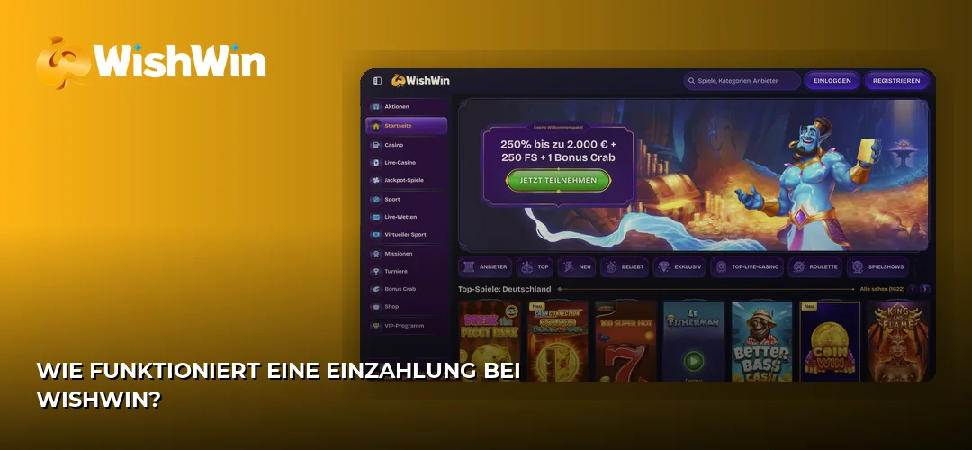 WishWin promotional banner