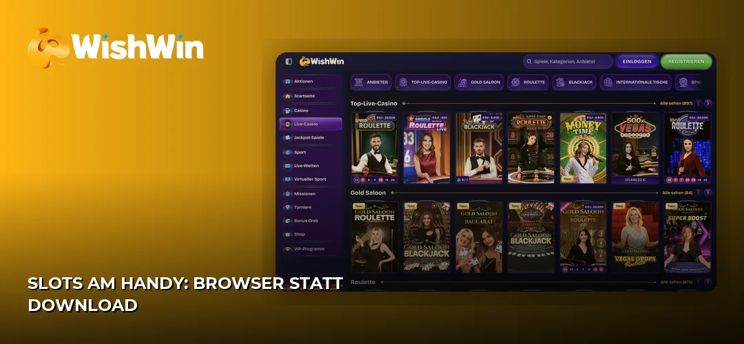 WishWin promotional banner