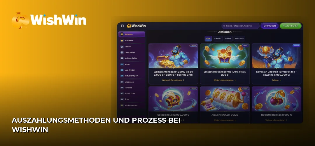 WishWin promotional banner