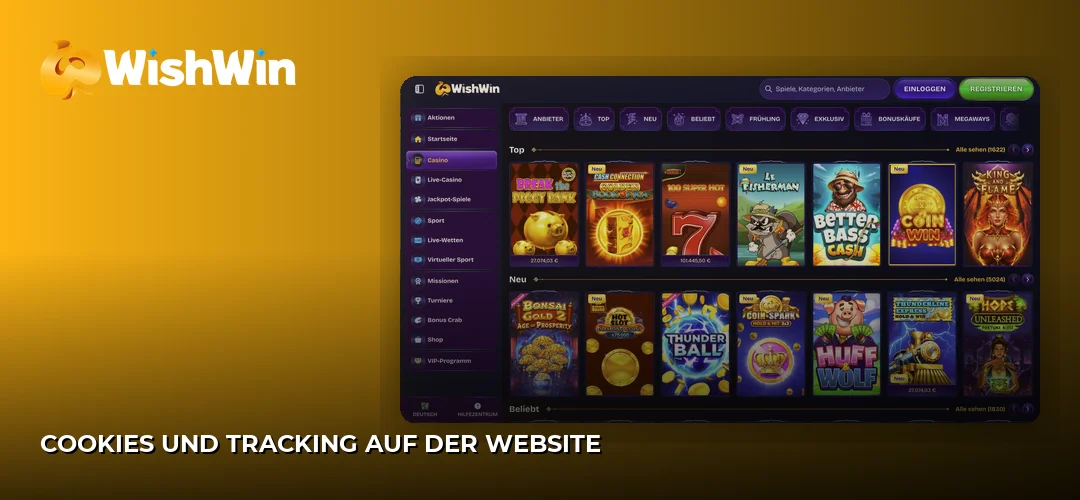 WishWin promotional banner